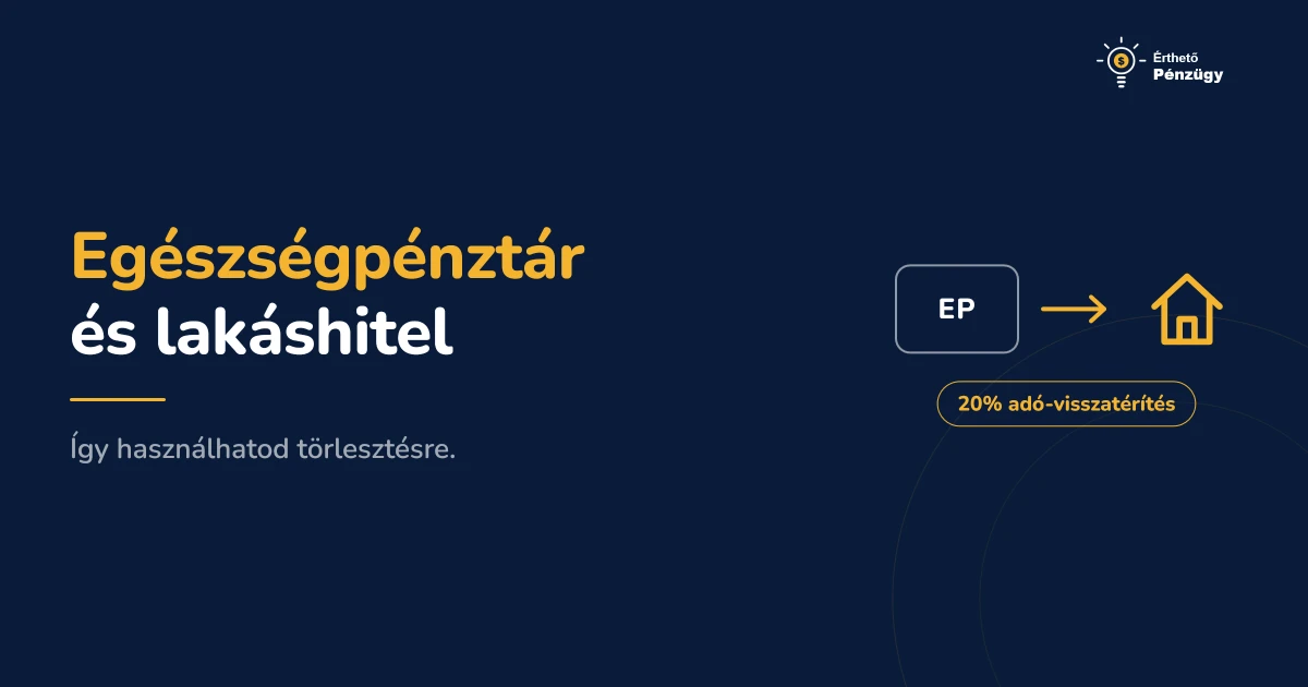 Egészségpénztár és lakáshitel - így használhatod törlesztésre