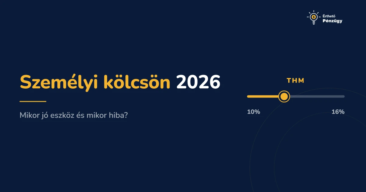 Személyi kölcsön 2026: mikor jó eszköz, mennyibe kerül és mire figyelj? - Hitelek | Érthető Pénzügy