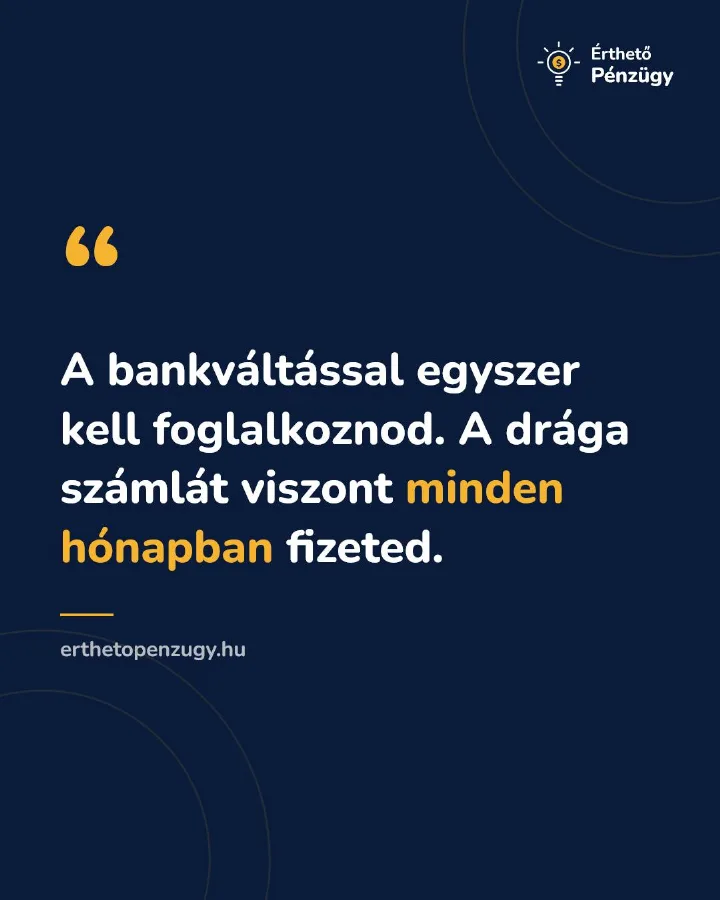 Instagram-poszt az Érthető Pénzügy oldaláról